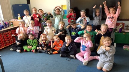 School Celebrating CMHW