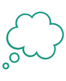 Illustration of a thought bubble