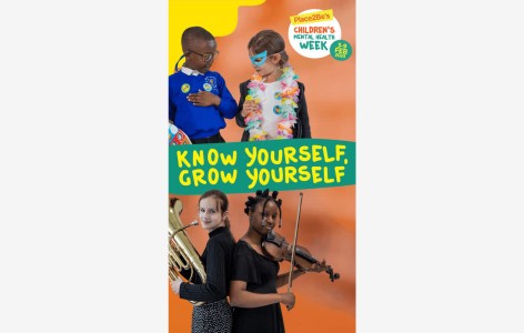 Children's Mental Health Week 2025 Instagram stories social media image