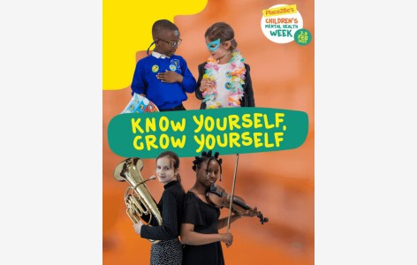 Children's Mental Health Week 2025 portrait social media image